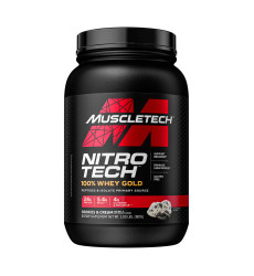 Nitro Tech 100% Whey Gold - 908g Cookies and Cream