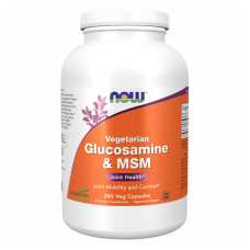 Veg Glucosamin & MSM 500/500 - 240 vcaps (Пошкоджена банка)