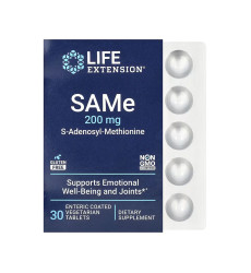 SAMe 200mg - 30 enteric-coated vegetarian tabs