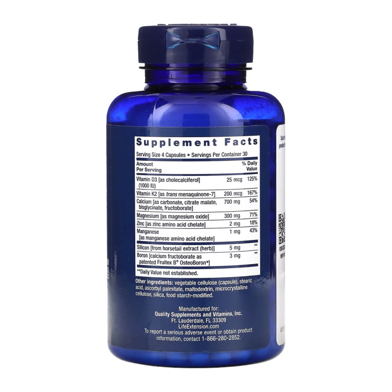 Bone Restore with Vitamin K2 - 120 caps (Пошкоджена банка)