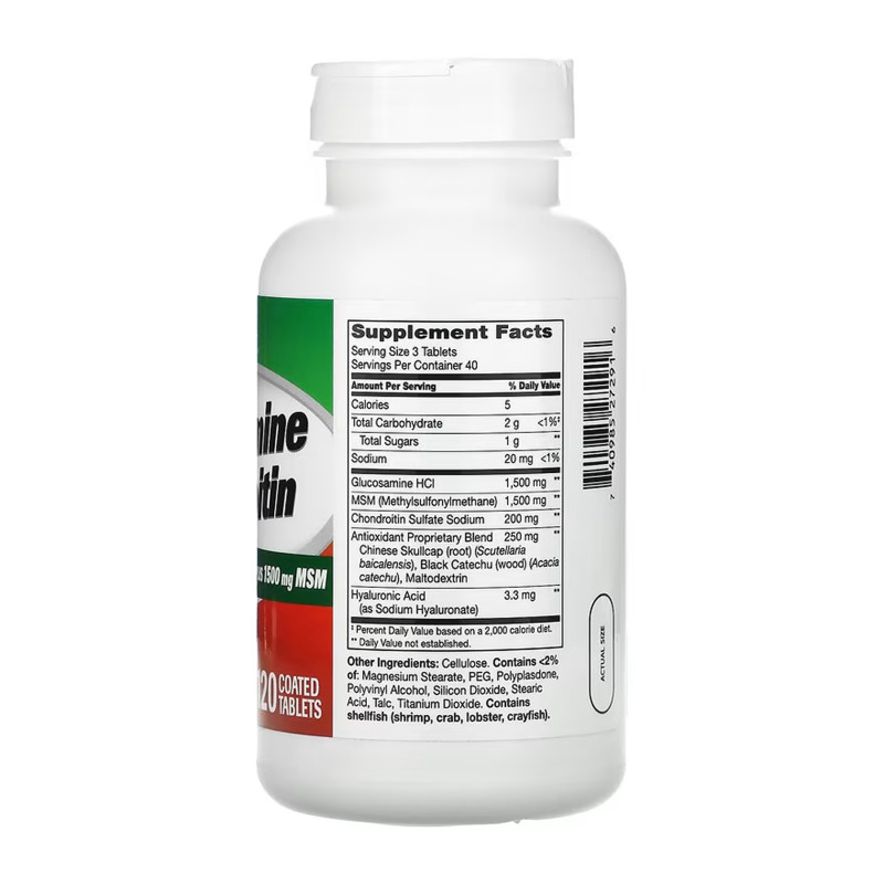 Glucosamine Chondroitin Advanced + MSM - 120 tabs
