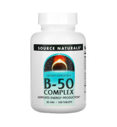 Vitamin B-50 Complex 50mg - 100 tabs