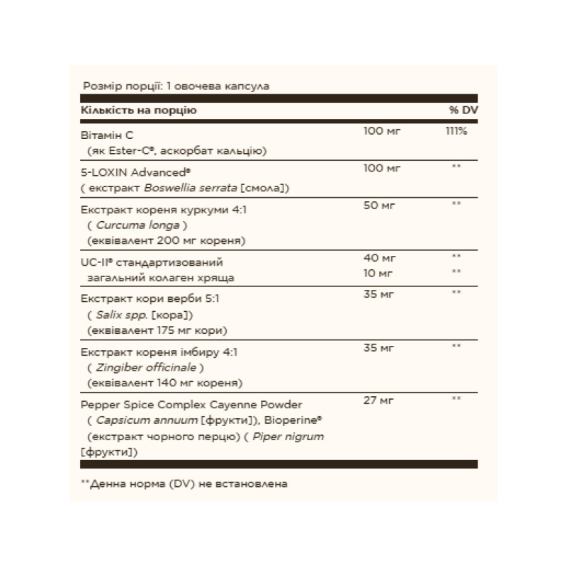 No. 7 (Joint Support & Comfort) - 60 vcaps