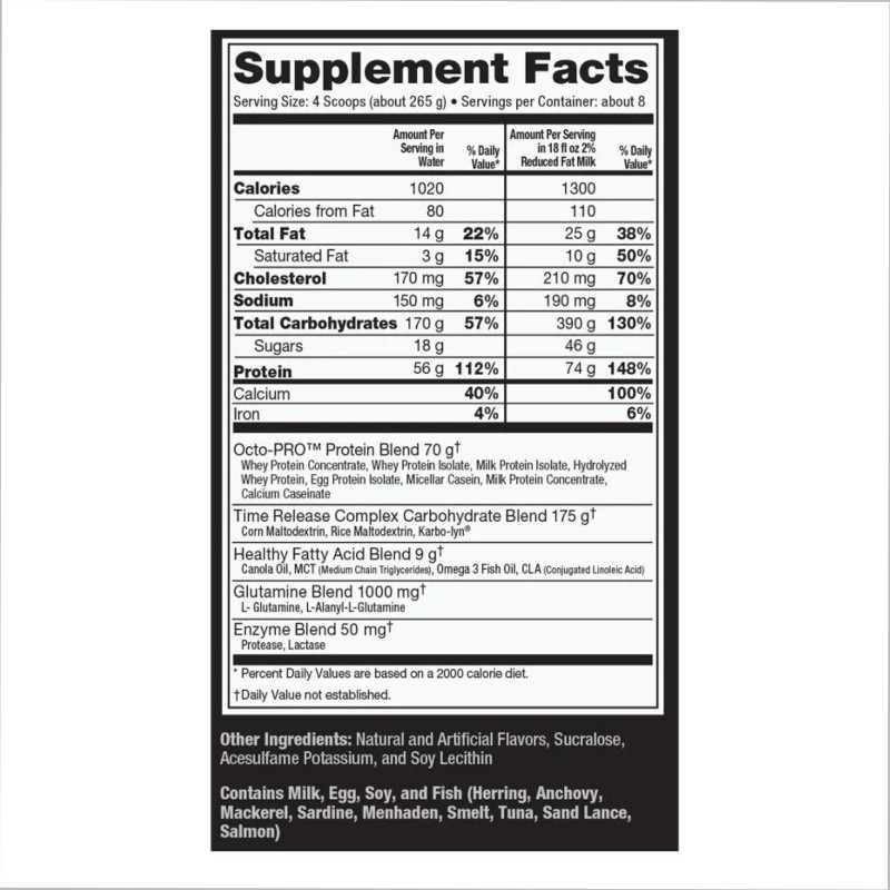 Muscle Juice Revolution 2600 - 2120g Vanilla Creme