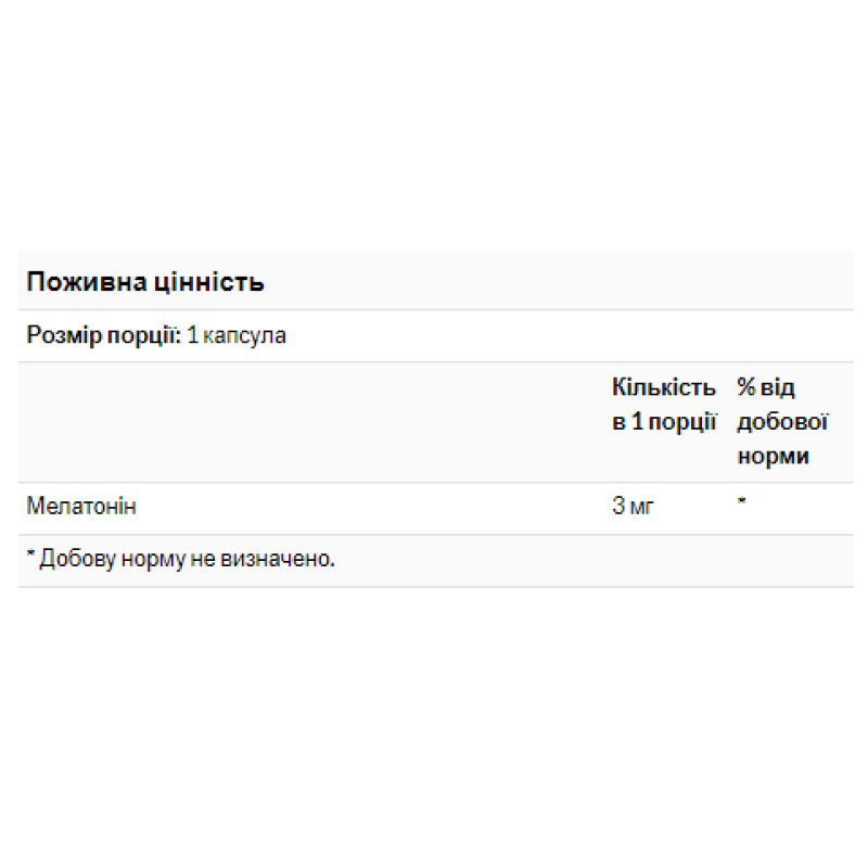 Melatonin 3mg - 90 lozenges (До 02.27)