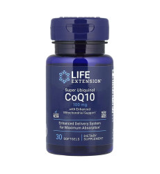 Super Ubiquinol CoQ10 with Enhanced Mitochondrial Support™ 100 mg - 30 softgels