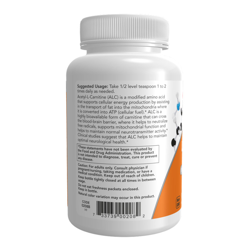 Acetyl L-Carnitine Pure Powder - 85g