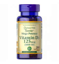Vitamin D3 5000 IU - 200caps
