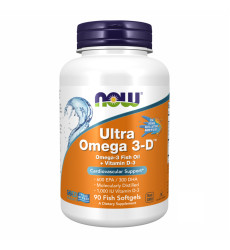 Ultra Omega 3-D Softgels - 90 softgels (Пошкоджена банка)
