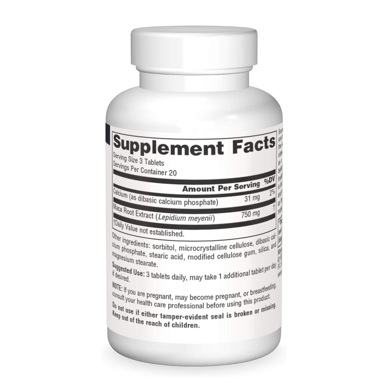 Maca 250mg - 60 tabs