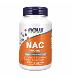 Nac-Acetyl Cysteine 600mg - 250 vcaps