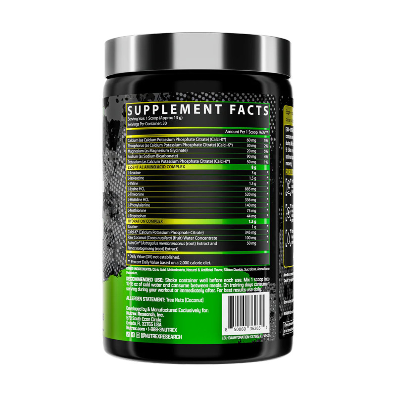 EAA Hydration - 30srv Lemon Lime