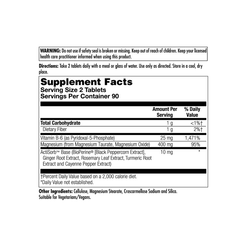 Magnesium Taurate - 90 tabs