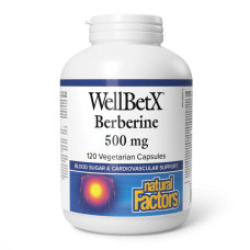 WellBetX Berberine 500mg - 120 vcaps (Пошкоджена банка)