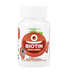 VitaWorks Kids Biotin - 120 сhewables