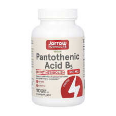 Pantothenic Acid 500mg - 100 vcaps (Пошкоджена банка)