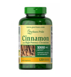 Cinnamon Complex with High Potency Chromium -120 caps