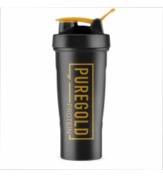 Shaker - 700ml Black-Gold