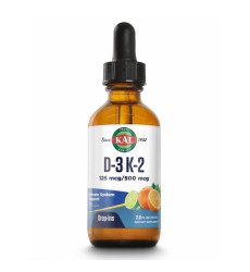 D3 K2 DropIns 125mcg - 2 oz Citrus (Затерта дата)