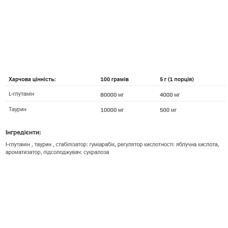 Glutamine - 500g
