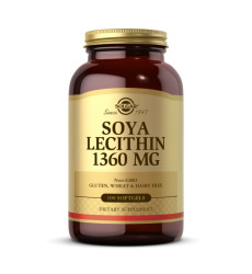 Lecithin 1360mg (Natural Soya) - 180 softgels