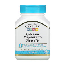 Cal Mag Zinc + D - 90 tabs (Пошкоджена кришка)