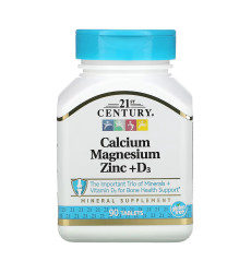 Cal Mag Zinc + D - 90 tabs (Пошкоджена кришка)