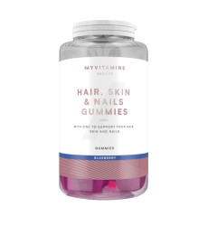 Hair Skin and Nails Gummies - 60 Gummies Blueberry
