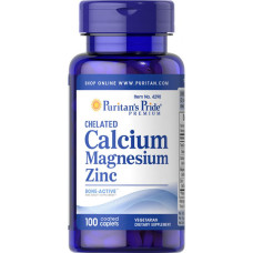 Calcium Magnesium Zinc - 100caps (Пошкоджена банка)