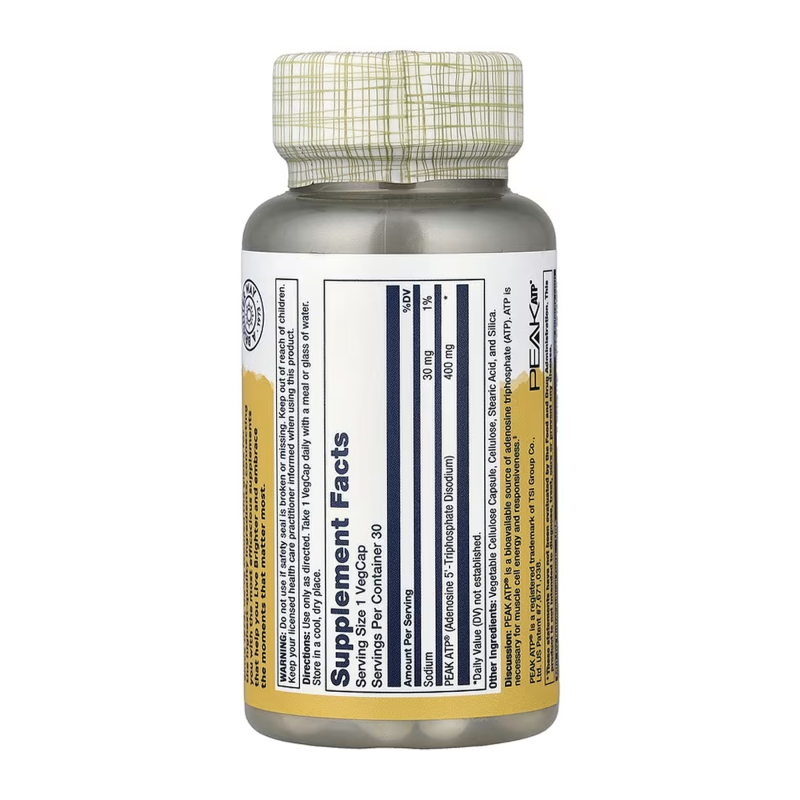 Peak ATP® 400 mg - 30 vcaps