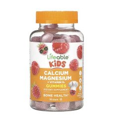 Calcium Magnesium + Vitamin D Kids - 90 gummies