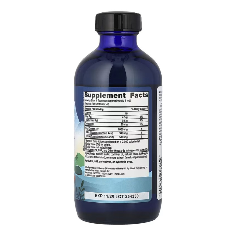 Arctic Cod Liver Oil™ - 237 ml Orange