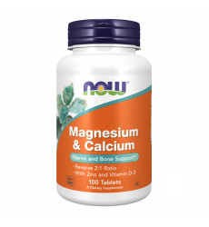 Magnesium & Calcium 2:1 Ratio - 100 tabs (Пошкоджена банка)