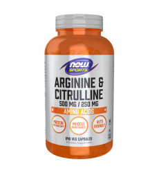 Arginine Citrulline 500mg/250mg - 240 vcaps