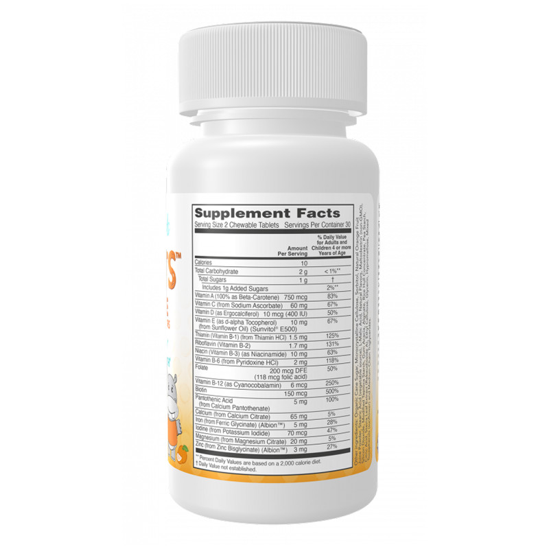 Kid Vits™ Juicy Orange - 120 tabs