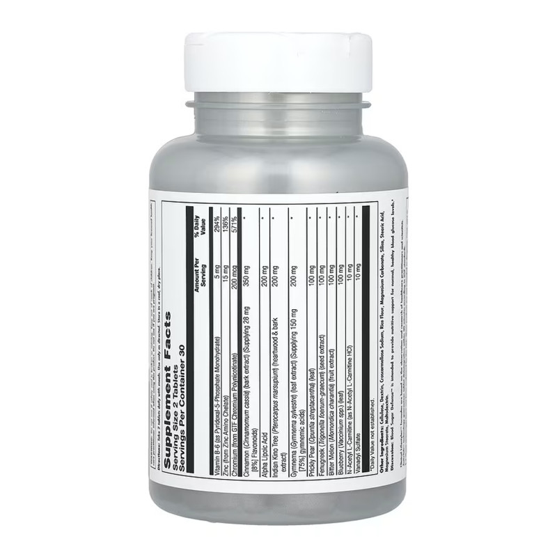 Blood Sugar Defense - 60 tabs