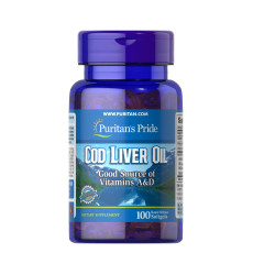 Cod Liver Oil 415 mg - 100 softgels