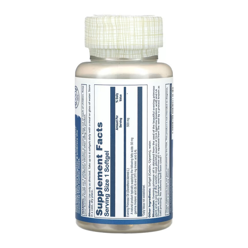 High Potency Evening Primrose 500mg - 90 softgels