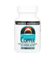 Copper 3mg - 120 caps