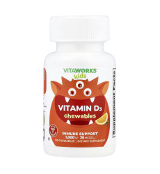 VitaWorks Kids Vitamin D - 120 chewables