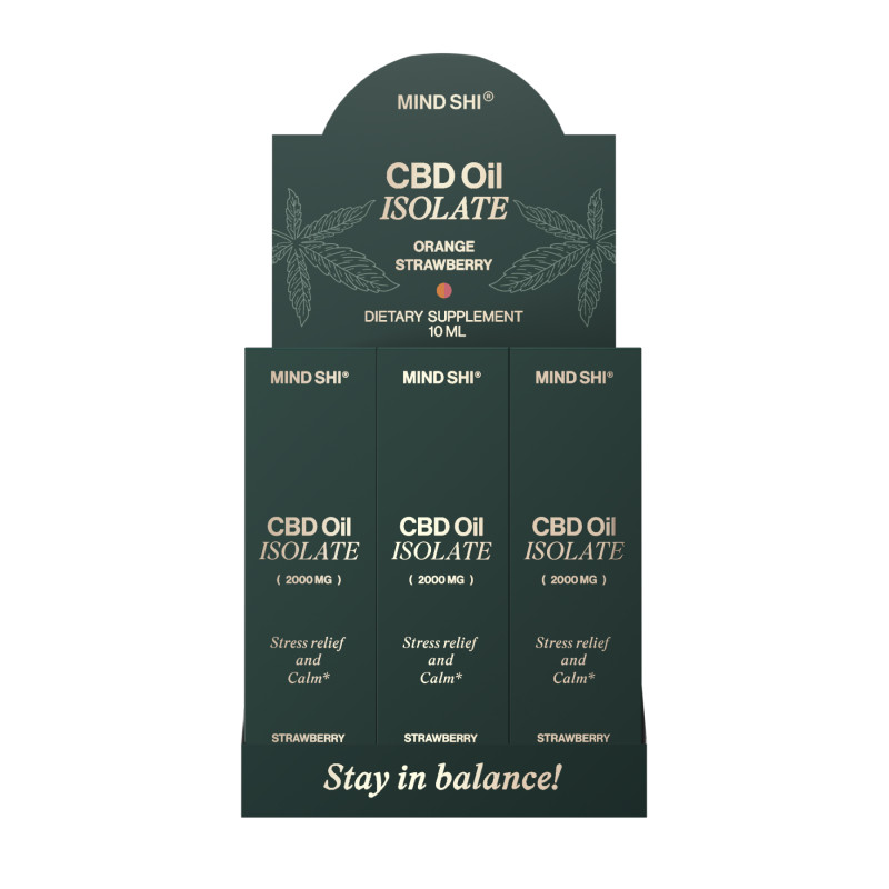 MIND SHI CBD Oil Isolate Mix