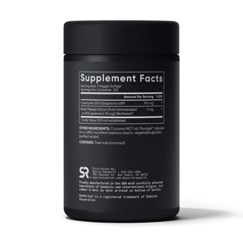 CoQ10 100mg - 120 veg softgels