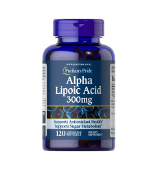Alpha Lipoic Acid 300 mg - 120 softgels