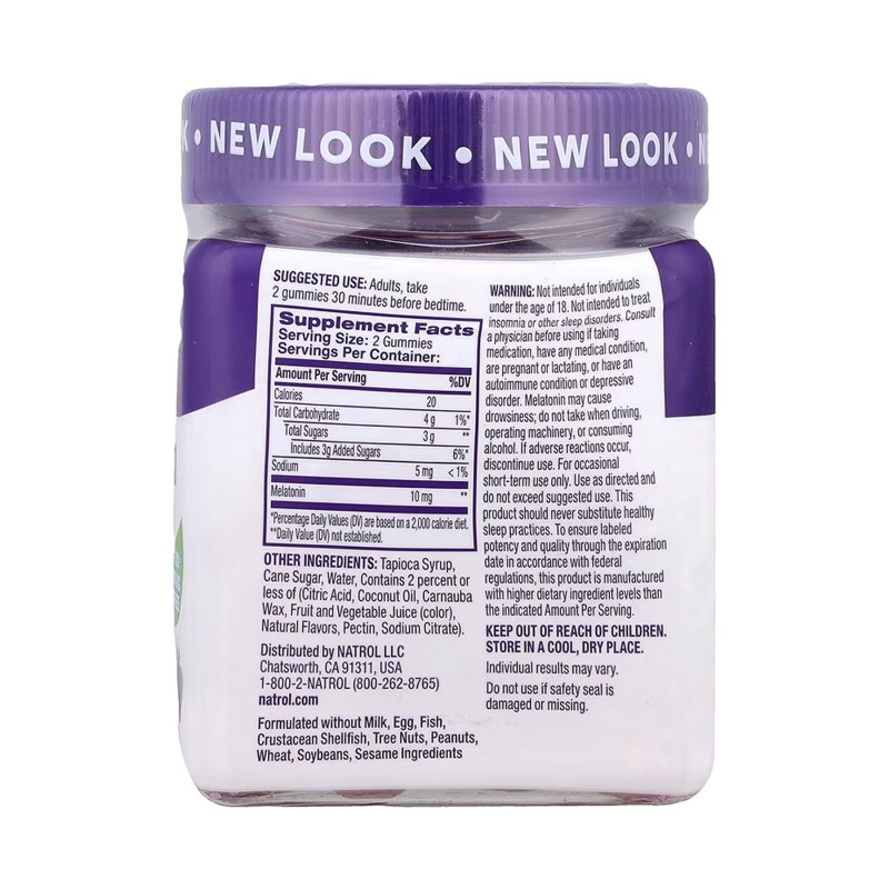 Melatonin 10mg - 60 gummies