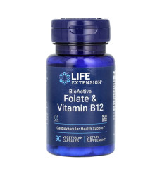 BioActive Folate & Vitamin B12 - 90 vcaps