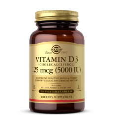 Vitamin D3 (Cholecalciferol) 125 mcg (5,000 IU) - 120 vcaps