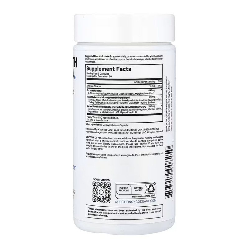 Gut Health Formula - 180 vcaps