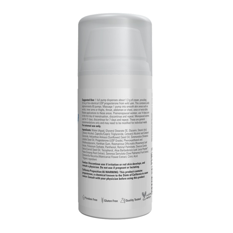 Progesterone from Wild Yam Balancing Skin Cream - 85g