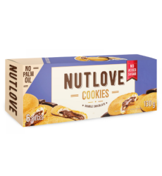 Nutlove Cookies -130g Double Chocolate