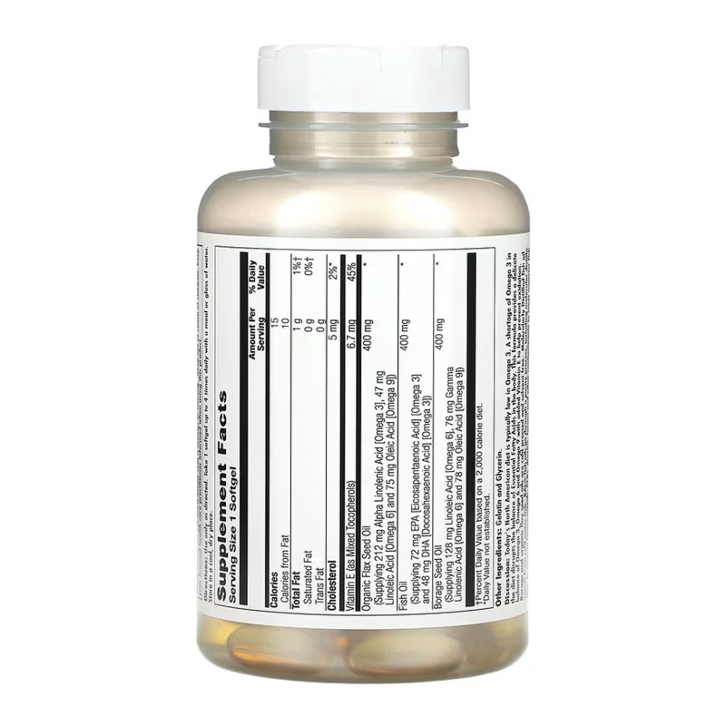 Ultra Omega 3-6-9 1200mg - 100 softgels